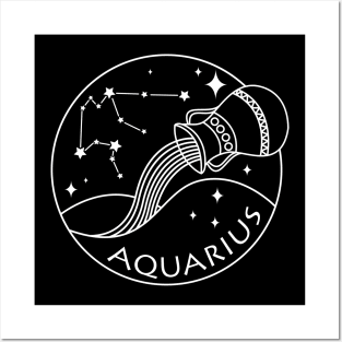 Aquarius Posters and Art